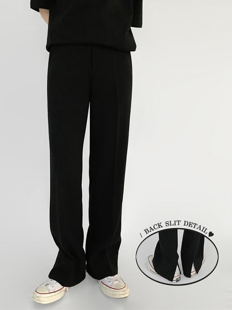 (*여유주문) BACK SLIT SL (gray / black)