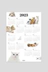 2023 고양이 POSTER CALENDAR