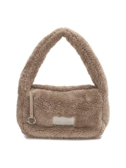 PLUFFY TOTE BAG IN BEIGE