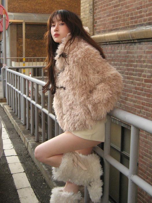 TEDDY HOOD JACKET_TT5W006PK