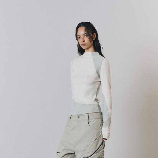 Paneled Knit Top (12.12 예약발송)