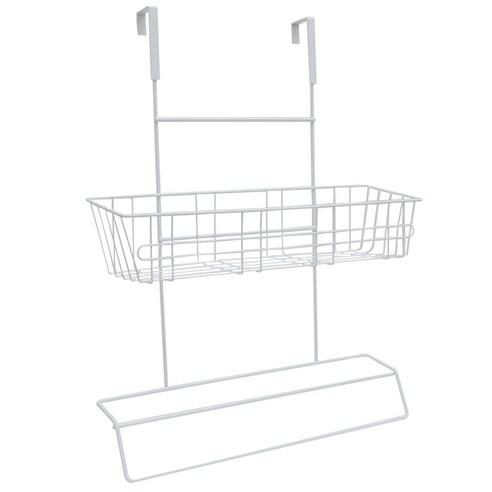 코시나 무타공 문걸이 수건선반 1단, 화이트, 1개