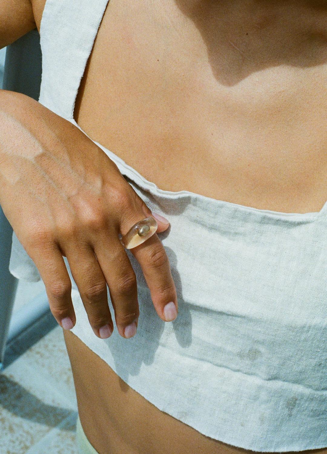 [YLYL X Kira and Misha] Fossil ring, WATER