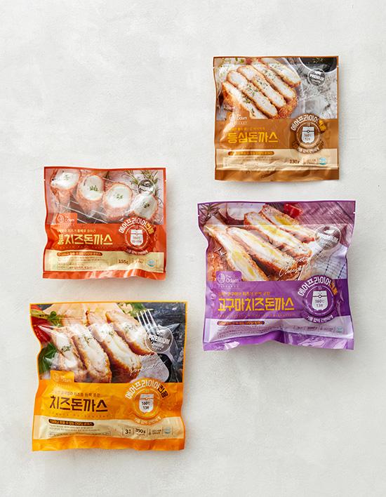 [더오담] 에어프라이어 돈까스 4종 (1입/3입)