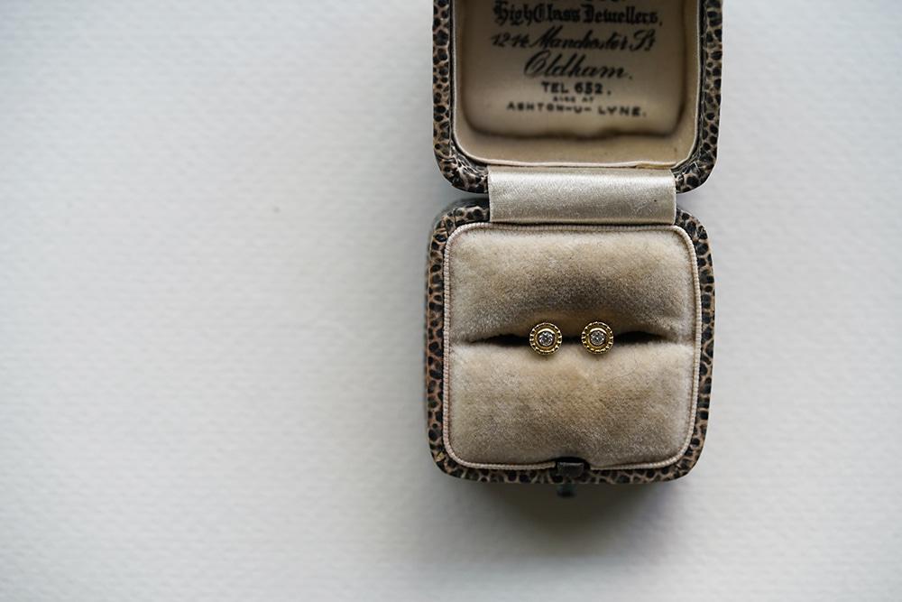 쇼 라운드 귀걸이 2mm