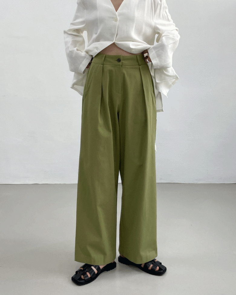 카펜더 포켓 와이드 팬츠 (3C)