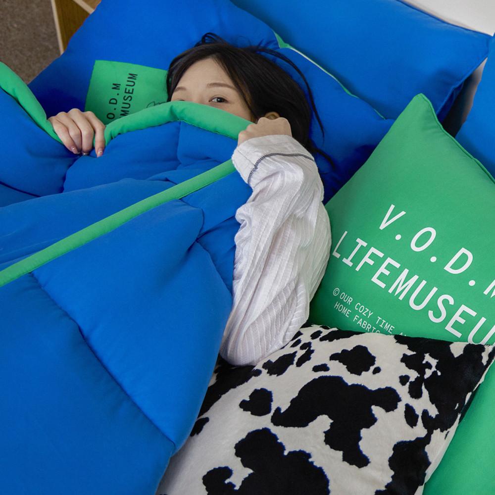 팔레트 컬러 겨울 이불 침구세트 발열 체온조절 항균 기능