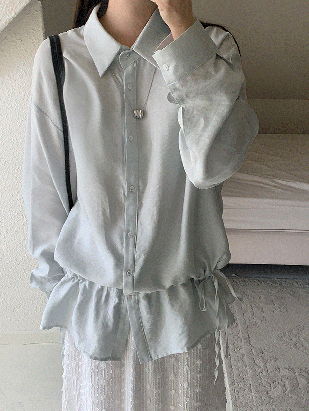 lovin string shirt (3color)