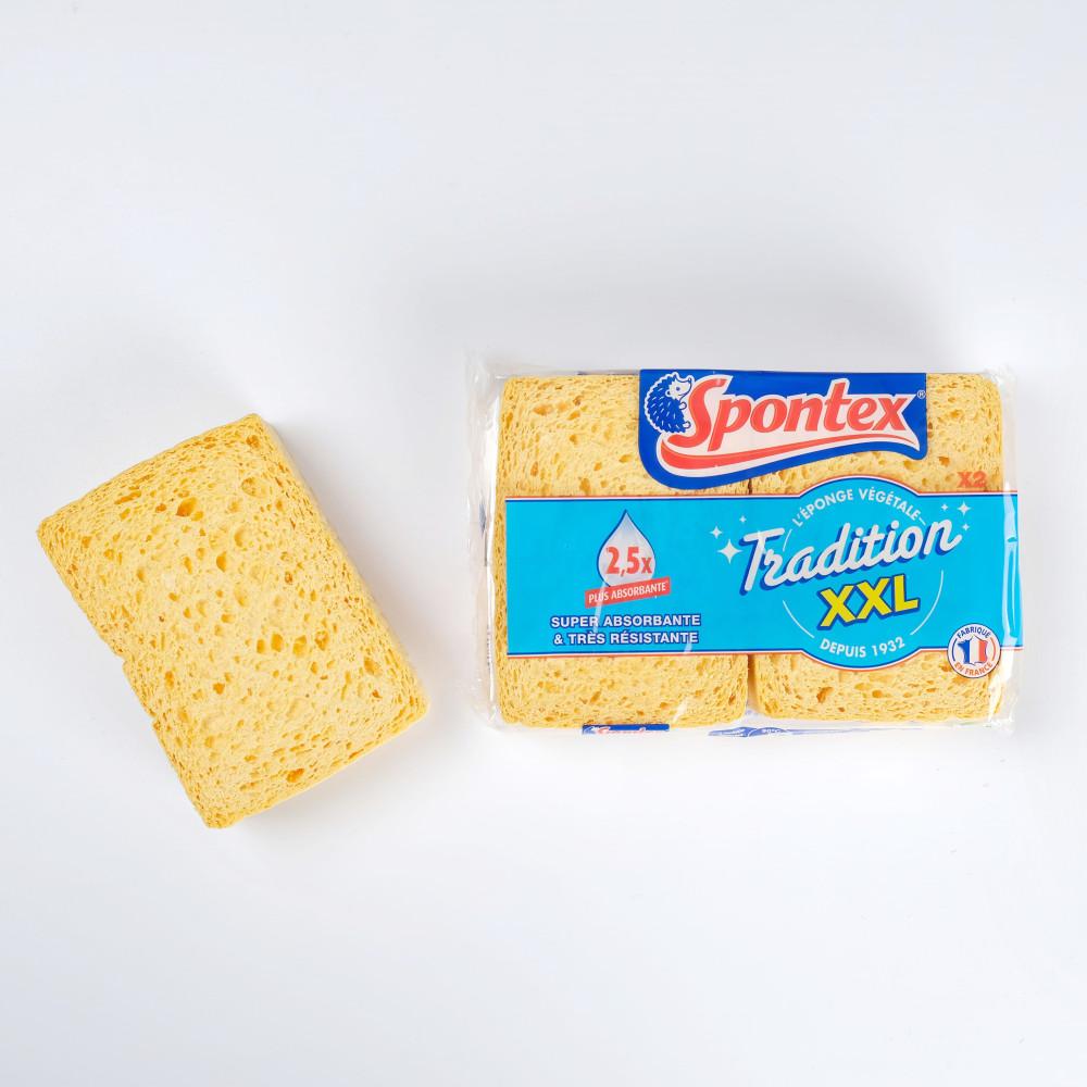 스폰텍스 XXL 사이즈 셀룰로오스 물기제거 스펀지 1팩 2P