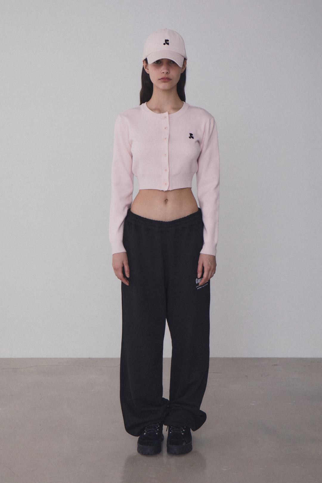 RR LOGO LOUNGE PANTS  - BLACK