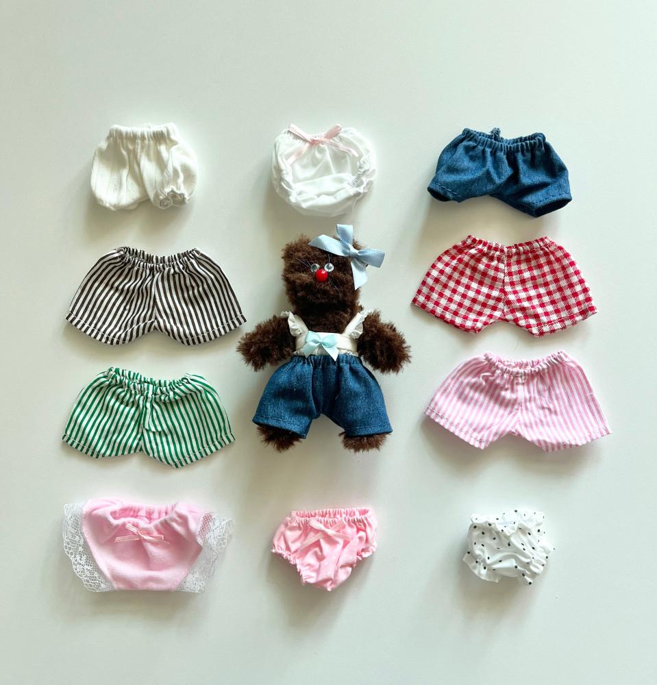 그로밋옷 인형키링 빤쮸 바지 팬티 10cm 15cm