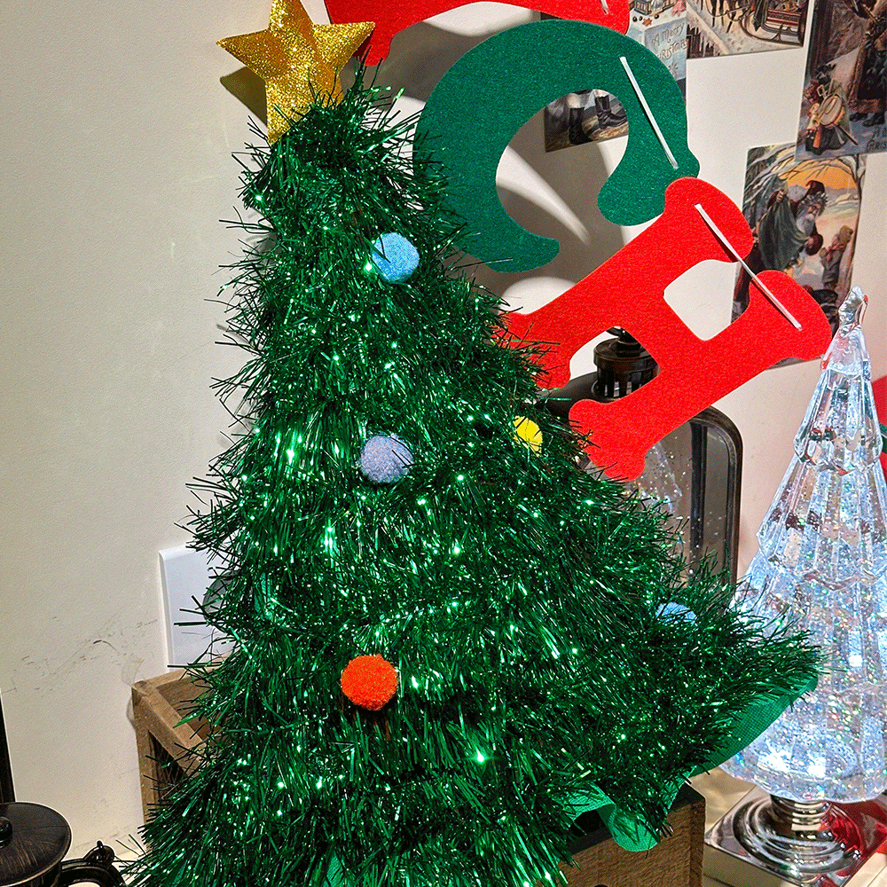 크리스마스 트리 대형 모자