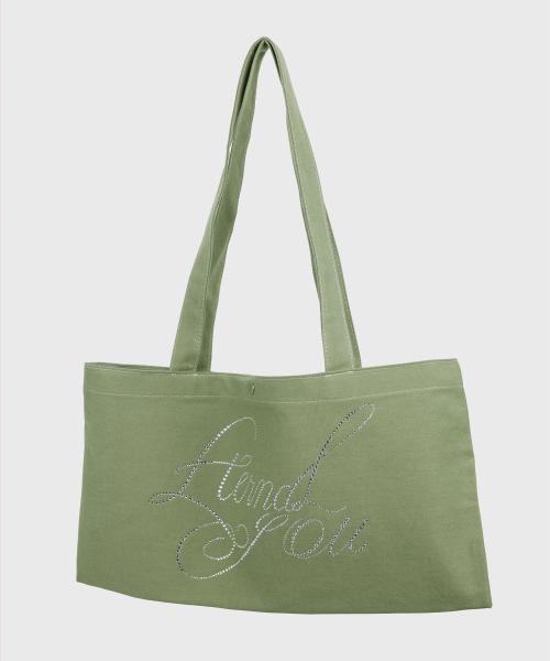 Sugar_Cotton khaki green 에코백