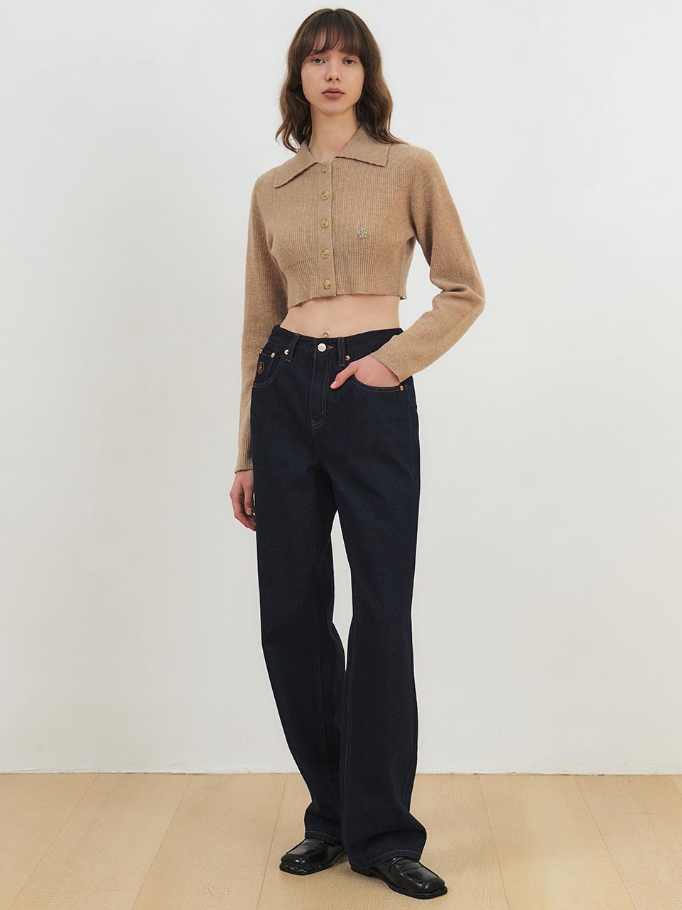 [리퍼브]2489 스트레이트 워시드 데님 팬츠_INDIGO