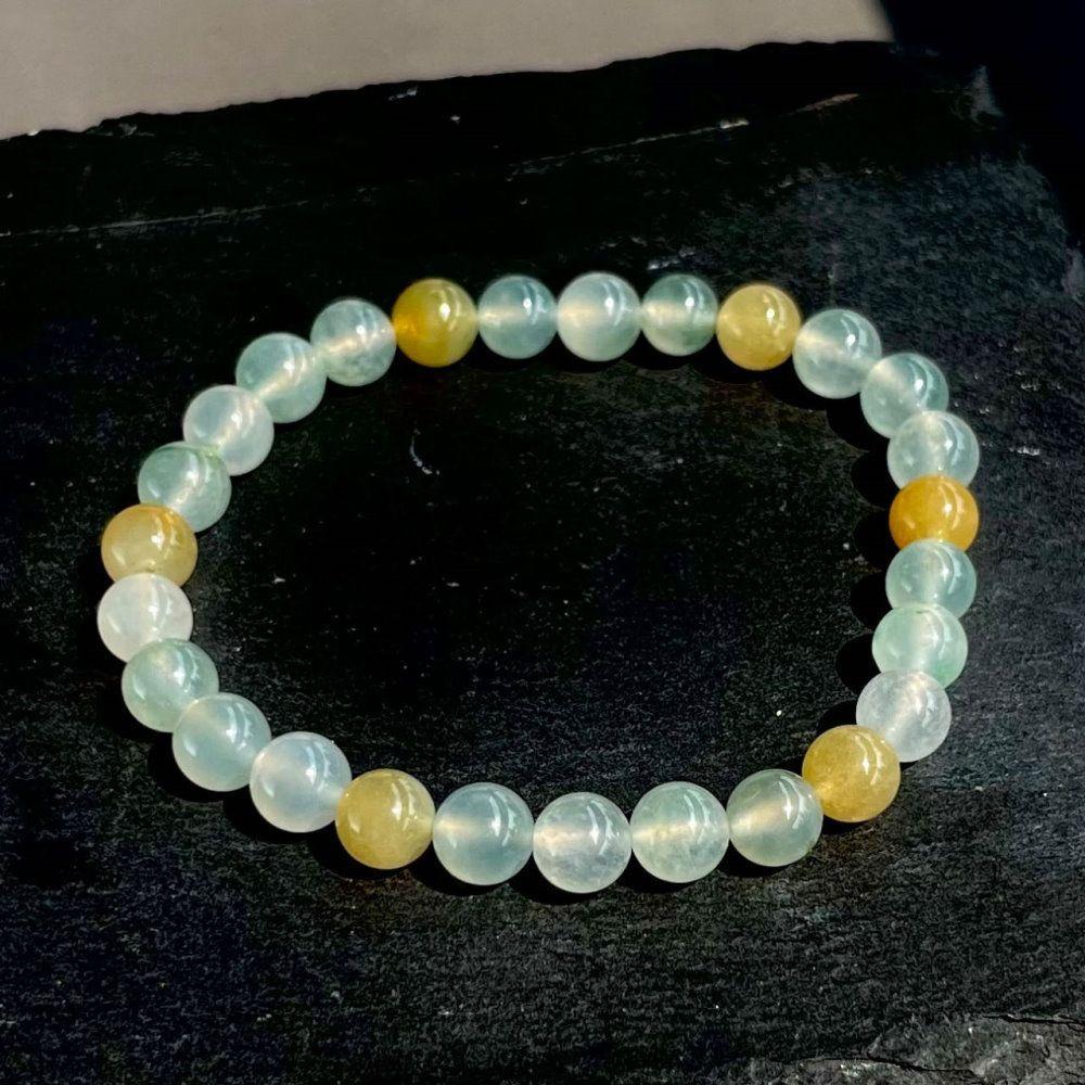 Icy Jadeite Beads Bracelets 27pcs (Hsinchu)