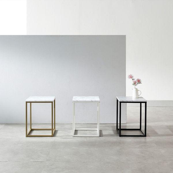 세인트 비앙코 대리석 카페테이블 협탁