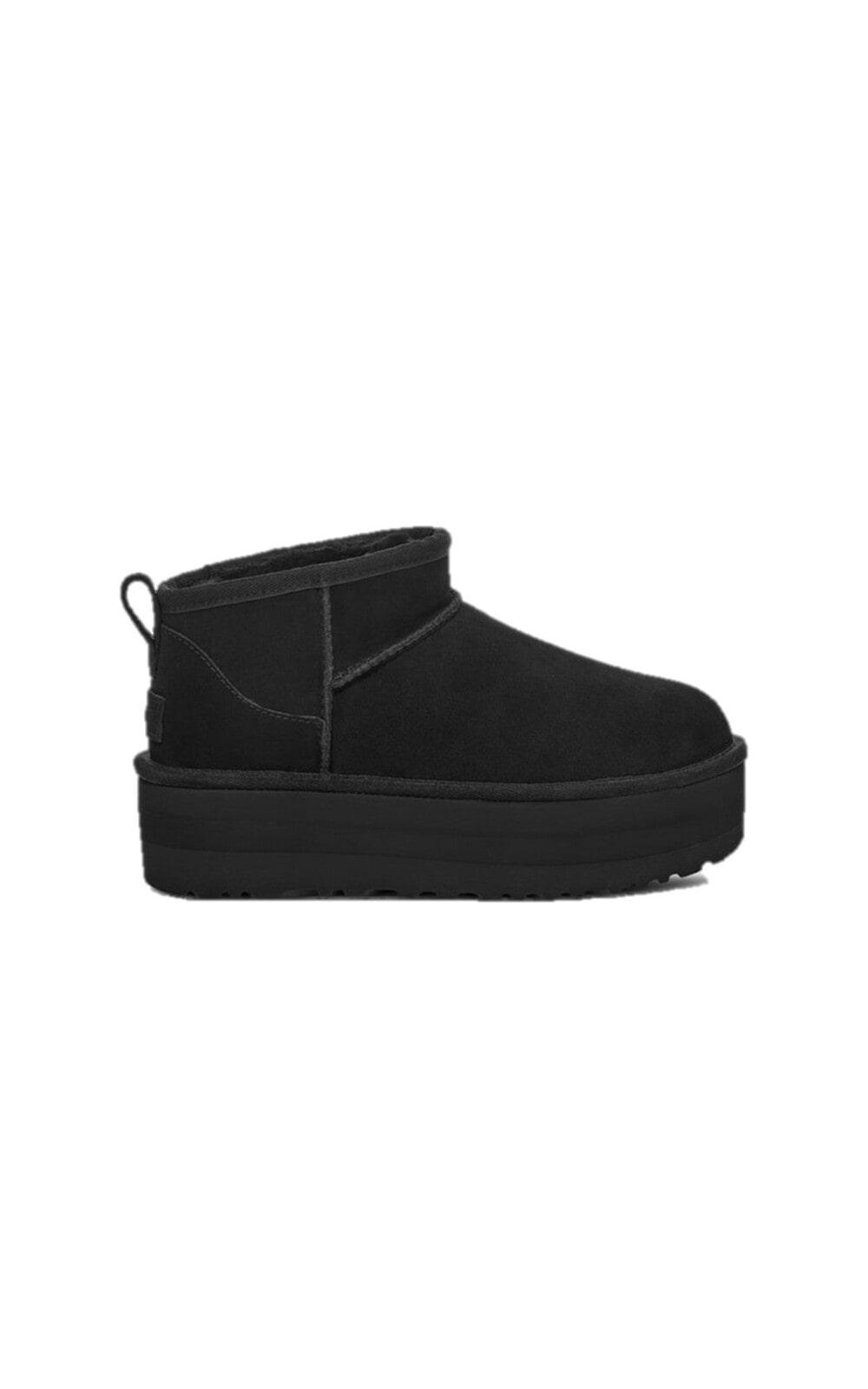 [UGG] 여성 클래식 울트라 미니 플랫폼 부츠 블랙 QUG37FSBO002BKBK