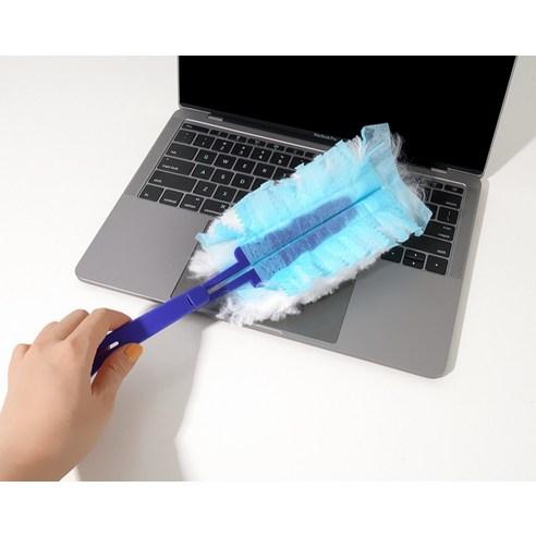 생활공식 홈 더스터 먼지털이개 핸들 + 리필 15p 세트, 블루, 2세트