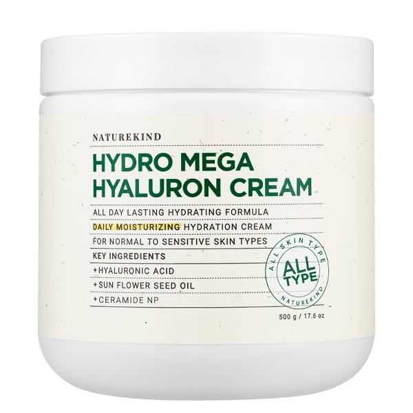 히알루론 만능크림 500g 대용량(수분+보습+영양+탄력+피부진정크림)