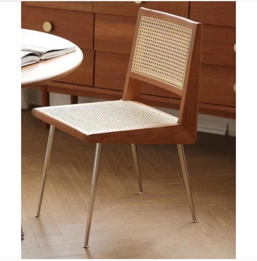 미드센추리 라탄원목 다이닝카페의자 인테리어 식탁 의자 TR511