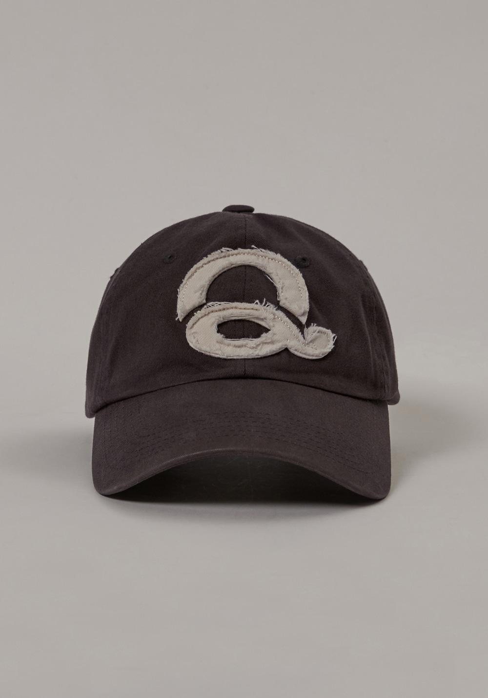 Washed Logo Ball Cap (Brown/White)