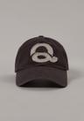 Washed Logo Ball Cap (Brown/White)