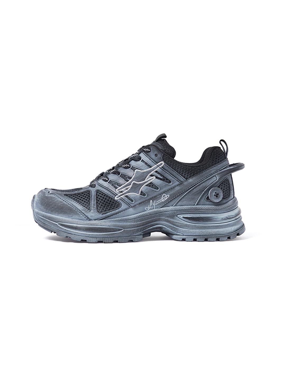 KILLWINNER丨Retro Lightweight Chunky Running Shoes-Gray - Black gray / US 3.5 MEN/US 5 WOMEN=IT 35 / Unisex