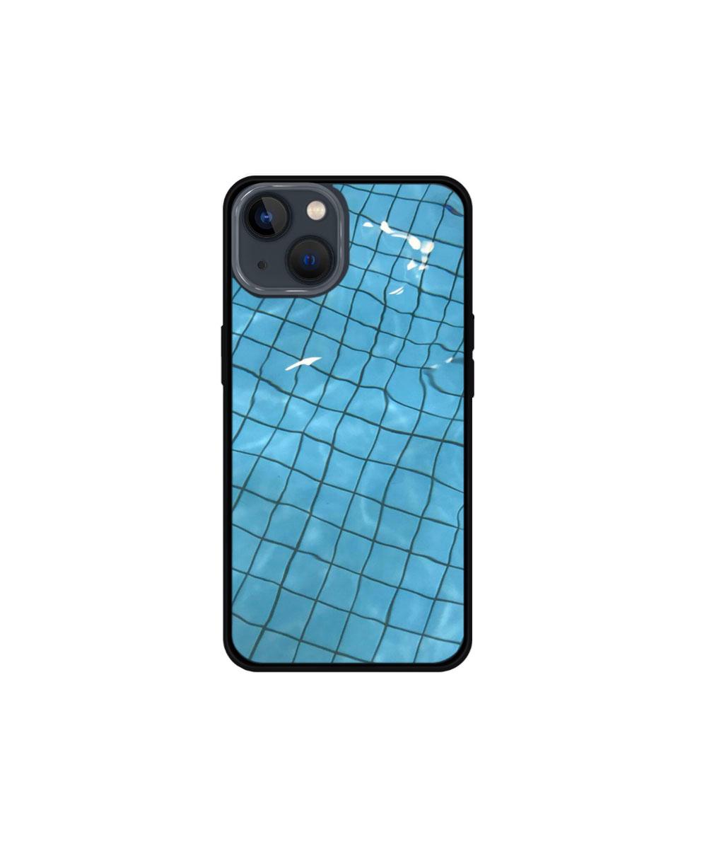 epoxy phone case - pool