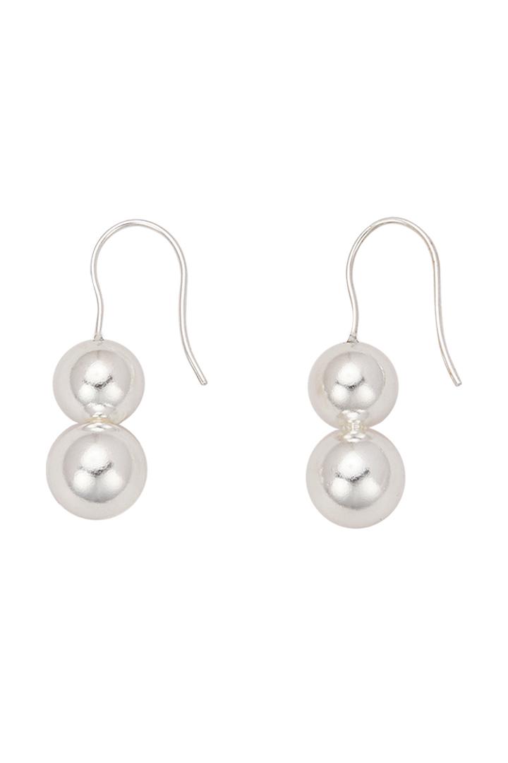 Double ball earring