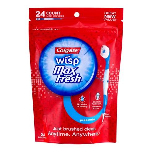 내일도착 보장 국내배송 콜게이트 맥스 후레쉬 일회용 휴대용 미니 칫솔 24개입, 24개입, 1개 - 칫솔 | 쿠팡