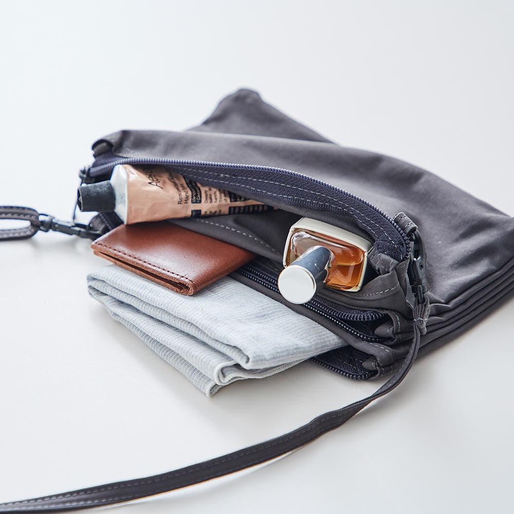 여행용 미니 크로스백 MATT TRIO POUCH BAG 나일론 유럽여행 가방