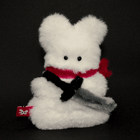 Samurai bunny (white)