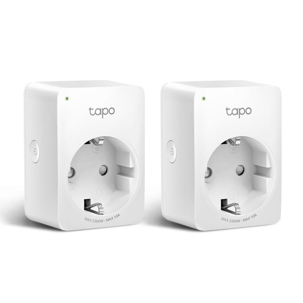 티피링크 Tapo P100(2팩) 10A IoT 스마트 플러그 구글홈 타이머 콘센트 절전 Wi-Fi 멀티탭 : 티피링크 공식몰