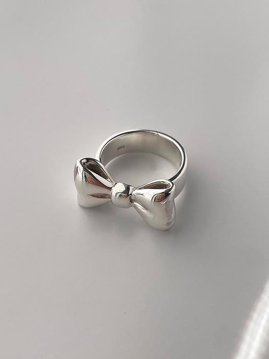[silver925] ribbon bold ring