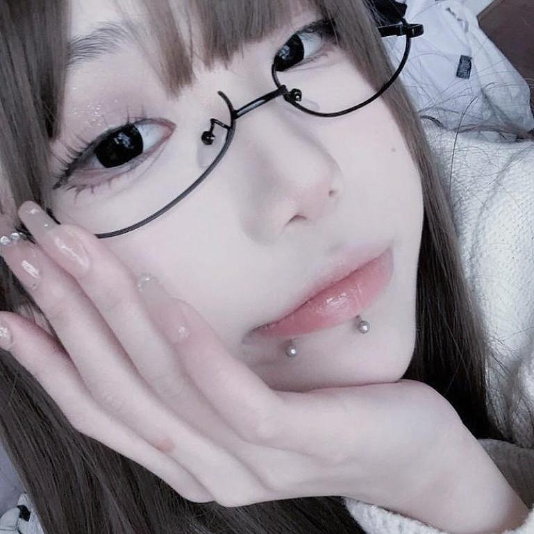 일녀 메가네 * 양산형 지뢰계 서브컬쳐 패션안경 안경 메가네 오타쿠빈티지