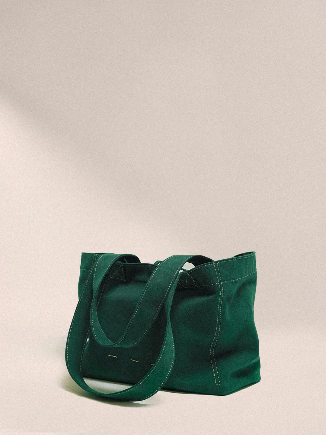 [5/23일 순차배송] VINTAGE CANVAS BAG - GREEN