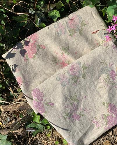 린넨원단 생제르망 바이오워싱 패브릭천 (2컬러)