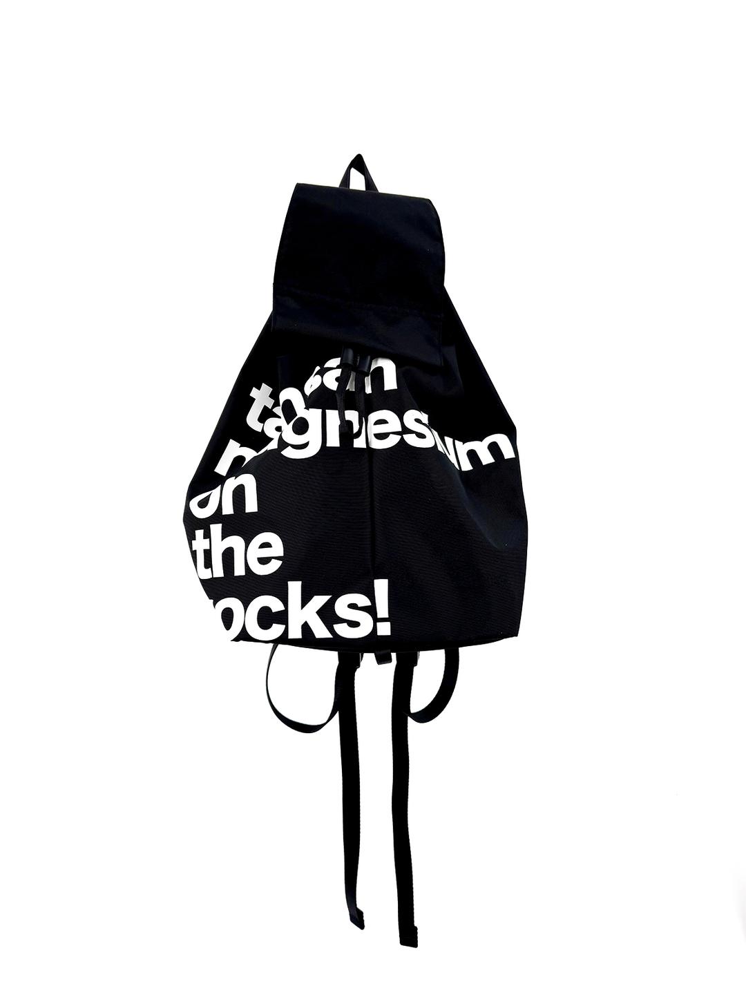 Nylon Backpack in On the Rocks!