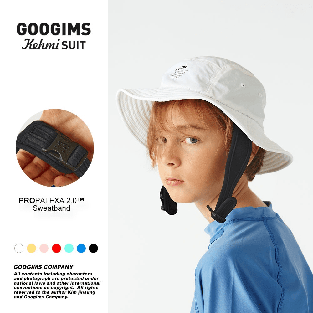 구김스 ch755_WH 키즈햇 골드코스트 프로패셔널