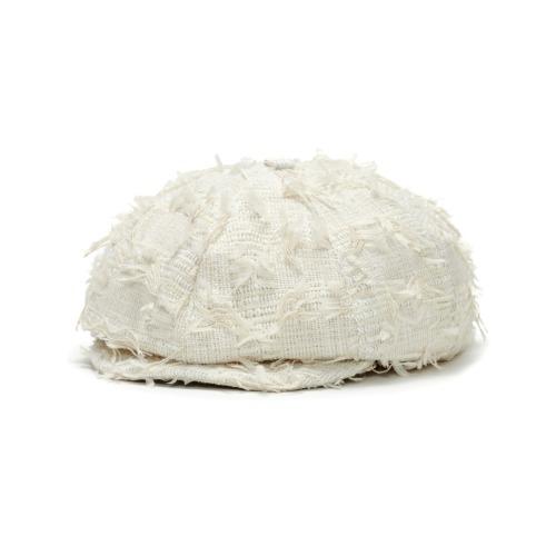[NEW -10%] NEWSBOY CAP_FEATHER CREAM