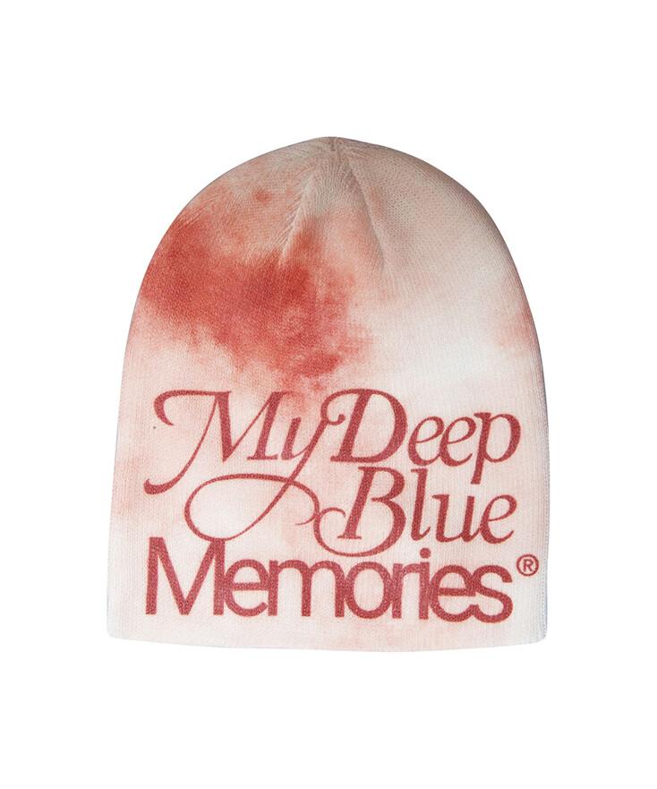 MDBM GRAPHIC BEANIE in red