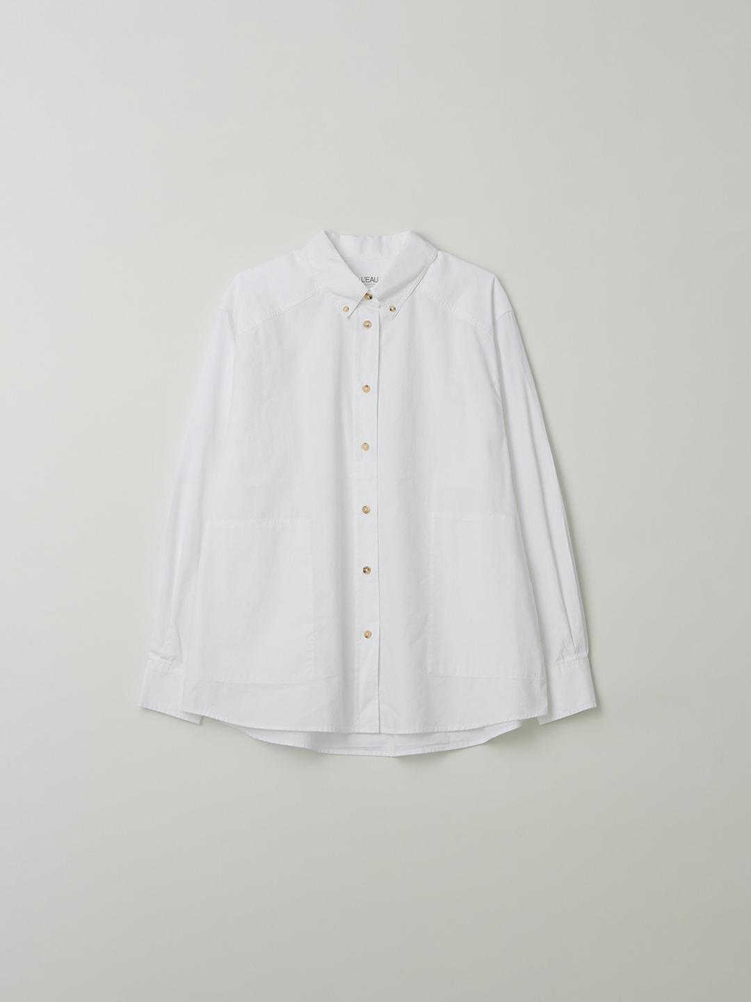 [3rd] L'eau basic oxford shirt_white