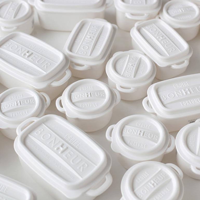 BONHEUR 런치 박스(3size)