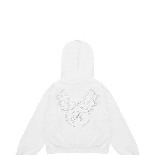 angel baby zip up hoodie