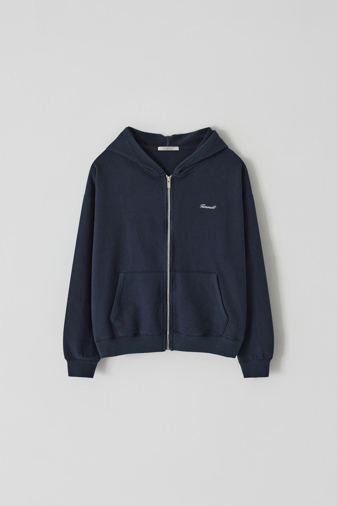 T/T Mono zip-up hoodie (navy)