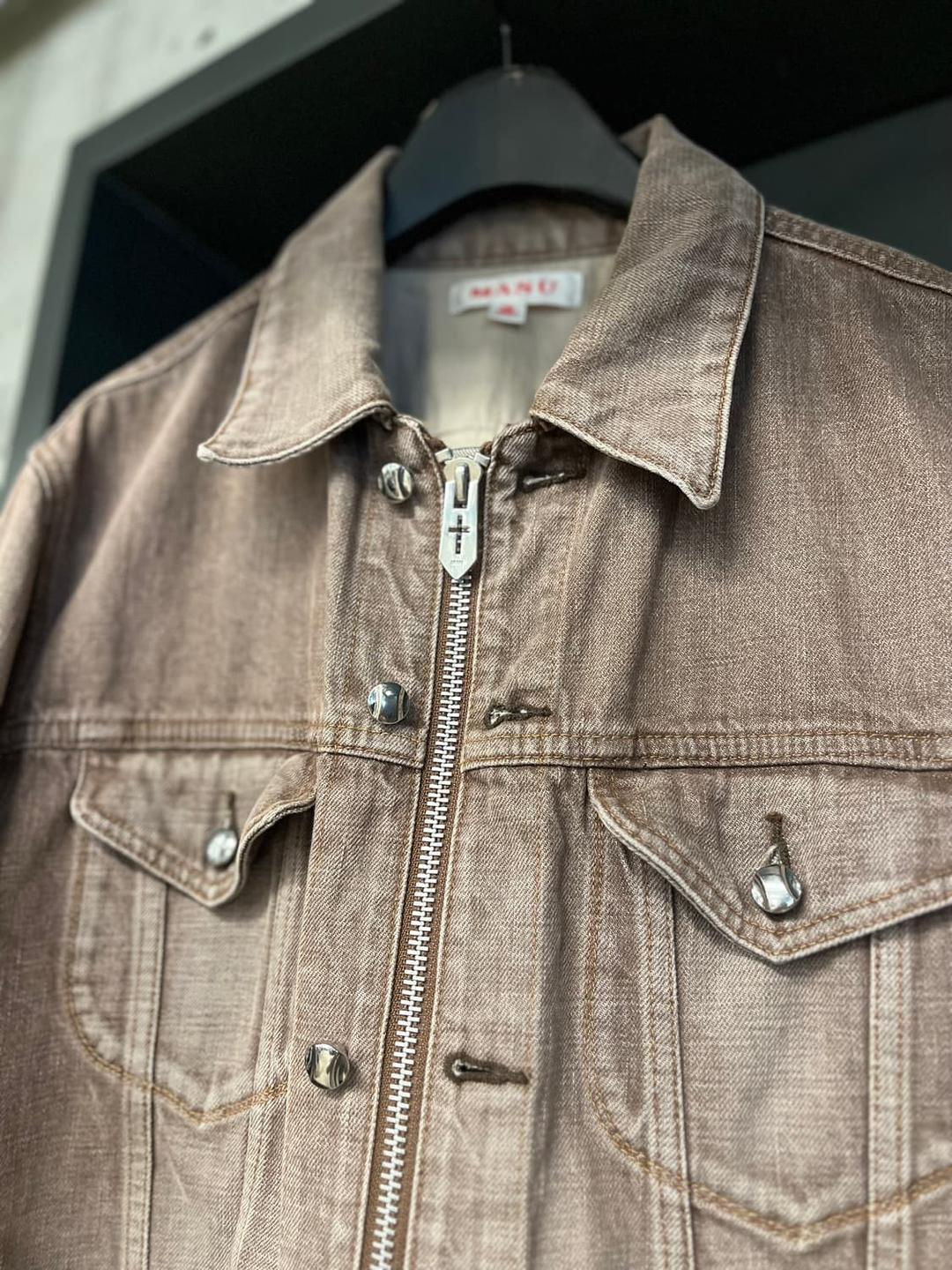 masu 22fw denim trucker jacket