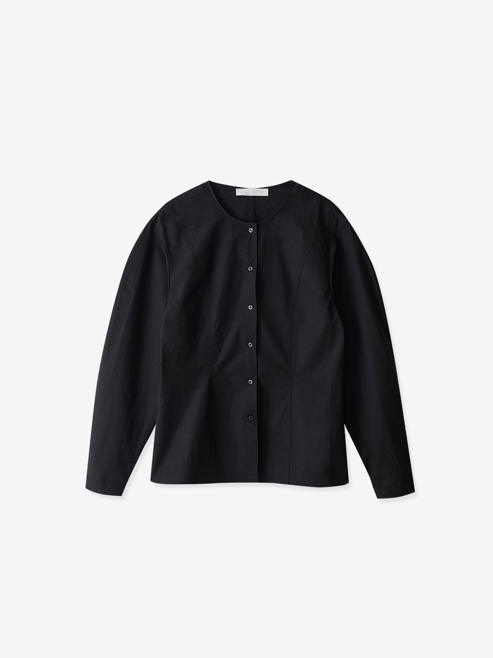 volume blouse_black