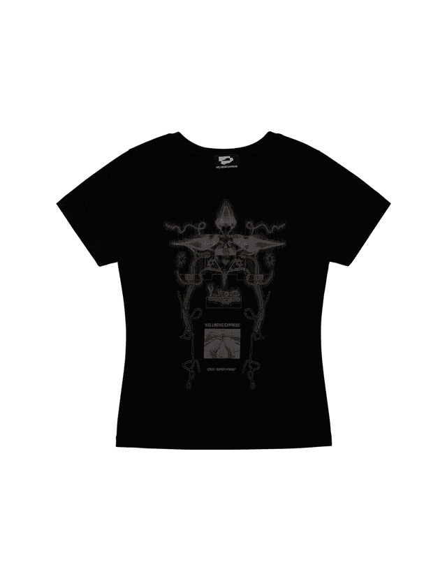 トップス JICHOI SS24 FITTED LOGO T-SHIRT JICHOI SS24 FITTED LOGO T-SHIRT