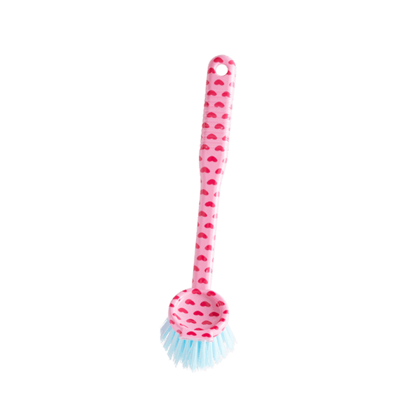 RICE - Plastic Dishwashing Brush-HE_Pink