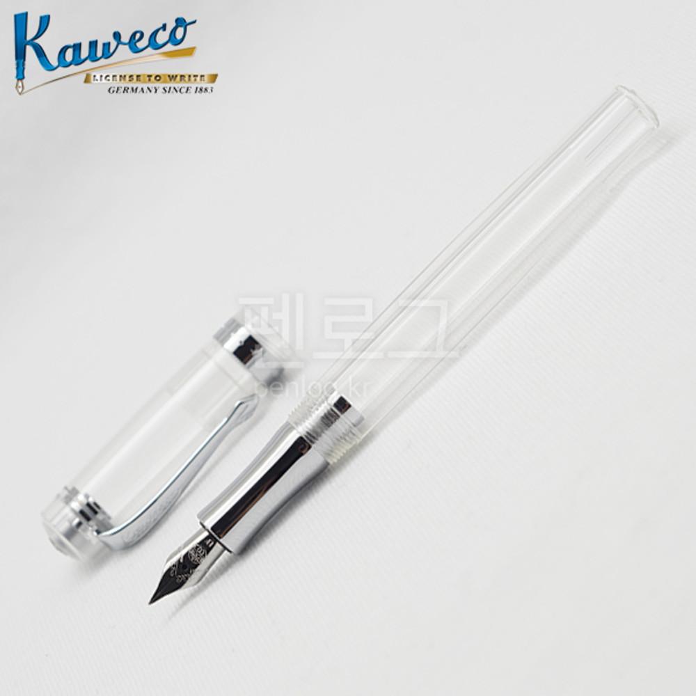카웨코 스튜던트 은장 아크릴 만년필(투명)